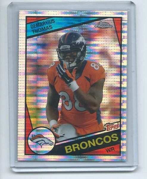 2015 Topps Chrome Football "60TH ANNIVERSARY" PULSAR REFRACTOR SET Cards
