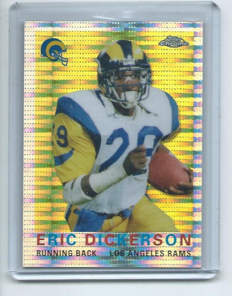 2015 Topps Chrome Football "60TH ANNIVERSARY" PULSAR REFRACTOR SET Cards