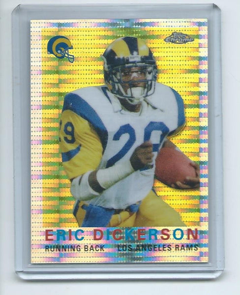 2015 Topps Chrome Football "60TH ANNIVERSARY" PULSAR REFRACTOR SET Cards