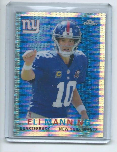 2015 Topps Chrome Football "60TH ANNIVERSARY" PULSAR REFRACTOR SET Cards