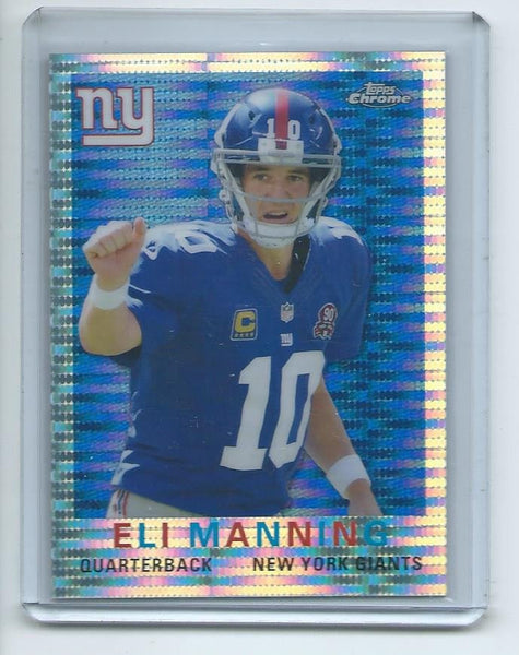 2015 Topps Chrome Football "60TH ANNIVERSARY" PULSAR REFRACTOR SET Cards