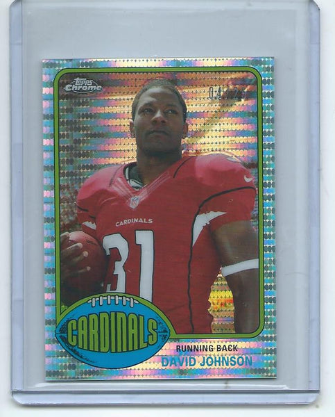 2015 Topps Chrome MINI Football "1976 TOPPS" RETRO PULSAR REFRACTOR ROOKIE SET Cards