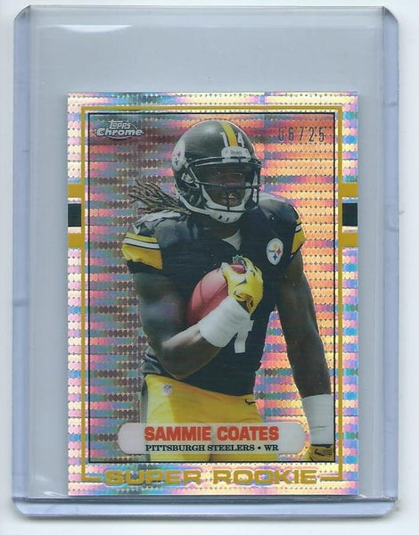 2015 Topps Chrome MINI Football "1989 TOPPS SUPER ROOKIE" RETRO PULSAR REFRACTOR SET Cards