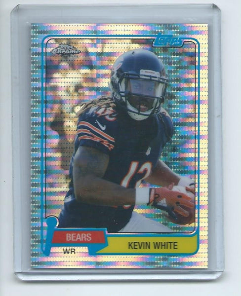 2015 Topps Chrome Football "60TH ANNIVERSARY" PULSAR REFRACTOR SET Cards
