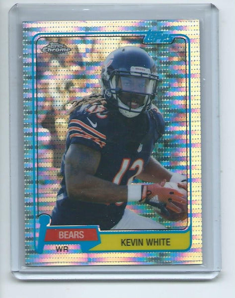 2015 Topps Chrome Football "60TH ANNIVERSARY" PULSAR REFRACTOR SET Cards