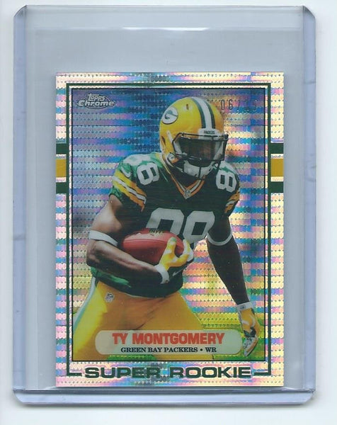 2015 Topps Chrome MINI Football "1989 TOPPS SUPER ROOKIE" RETRO PULSAR REFRACTOR SET Cards