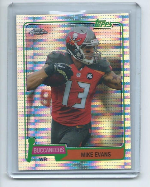 2015 Topps Chrome Football "60TH ANNIVERSARY" PULSAR REFRACTOR SET Cards