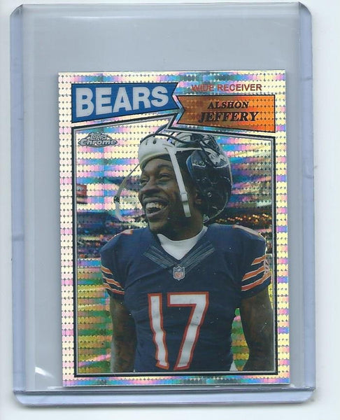 2015 Topps Chrome MINI Football "60TH ANNIVERSARY" PULSAR REFRACTOR SET Cards