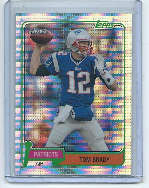 2015 Topps Chrome Football "60TH ANNIVERSARY" PULSAR REFRACTOR SET Cards