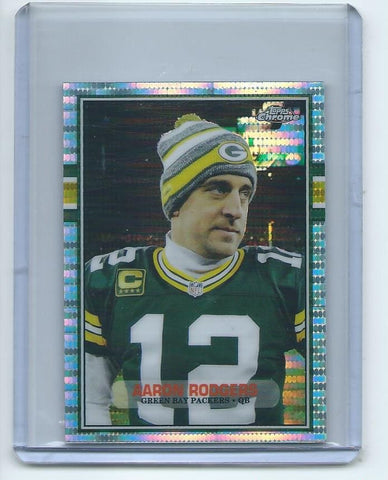 2015 Topps Chrome MINI Football "60TH ANNIVERSARY" PULSAR REFRACTOR SET Cards