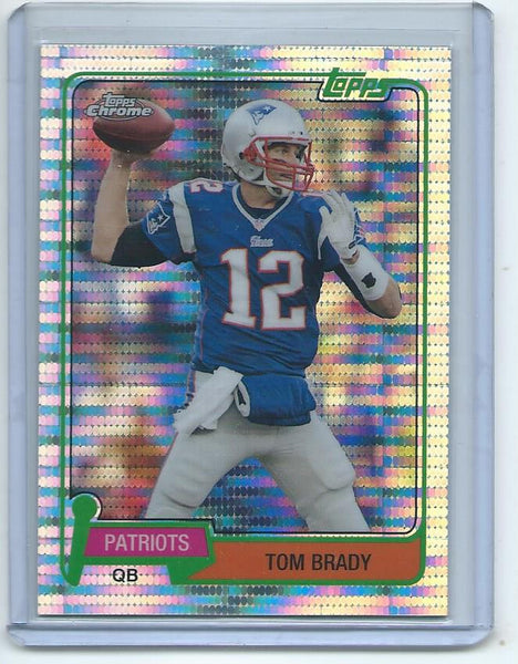 2015 Topps Chrome Football "60TH ANNIVERSARY" PULSAR REFRACTOR SET Cards