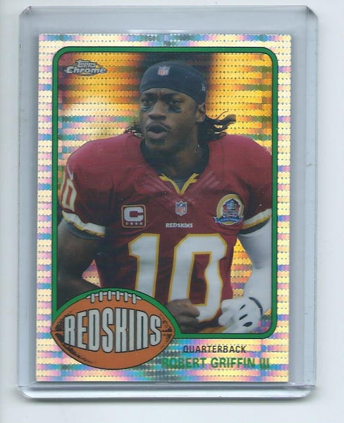 2015 Topps Chrome Football "60TH ANNIVERSARY" PULSAR REFRACTOR SET Cards