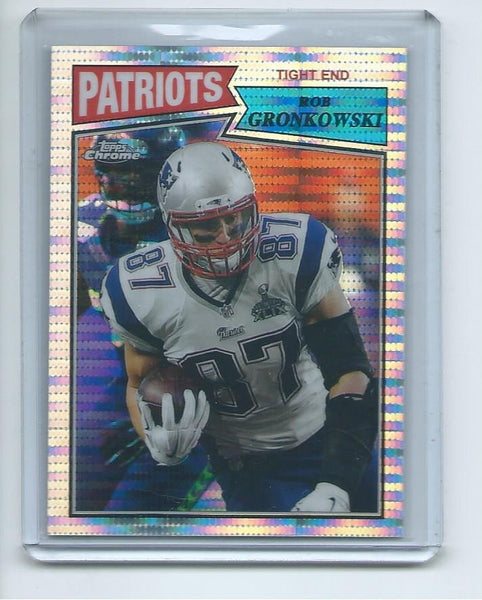 2015 Topps Chrome Football "60TH ANNIVERSARY" PULSAR REFRACTOR SET Cards