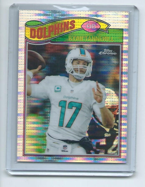 2015 Topps Chrome Football "60TH ANNIVERSARY" PULSAR REFRACTOR SET Cards