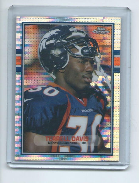 2015 Topps Chrome Football "60TH ANNIVERSARY" PULSAR REFRACTOR SET Cards