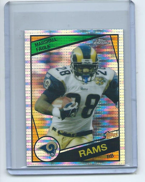 2015 Topps Chrome MINI Football "60TH ANNIVERSARY" PULSAR REFRACTOR SET Cards