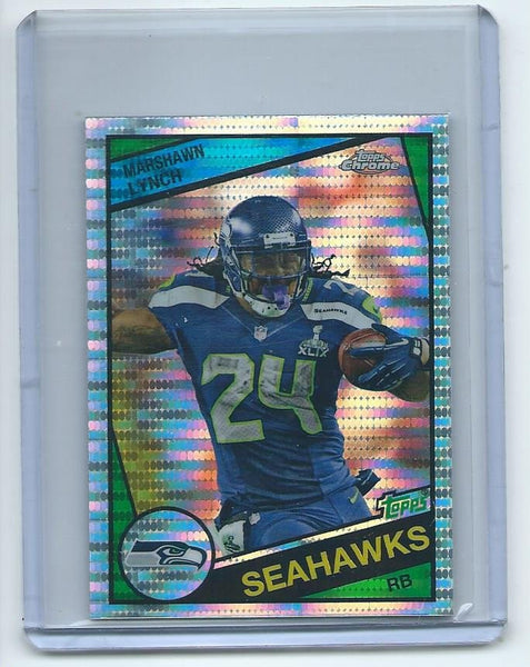 2015 Topps Chrome MINI Football "60TH ANNIVERSARY" PULSAR REFRACTOR SET Cards