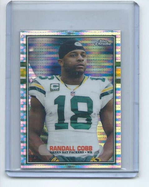 2015 Topps Chrome MINI Football "60TH ANNIVERSARY" PULSAR REFRACTOR SET Cards