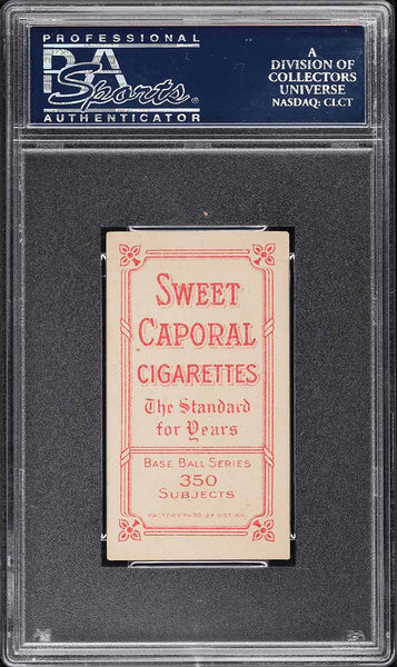 1909-11 T206 Vic Willis HOF ST. LOUIS, THROWING, SWEET CAPORAL 350/30 PSA 5 EX (MGD2)