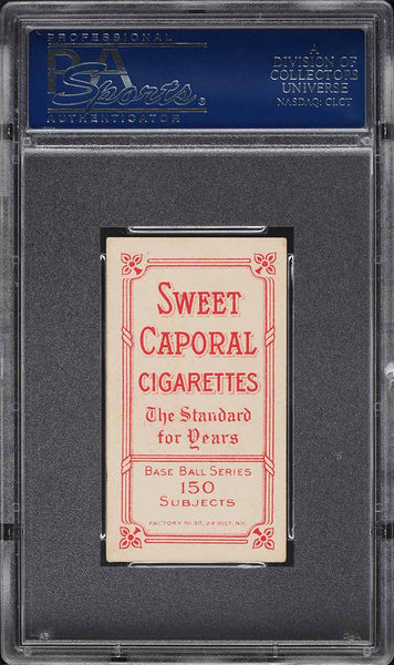 1909-11 T206 Ginger Beaumont Boston, SWEET CAPORAL 150/30 PSA 4.5 VGEX+ (MGD2)