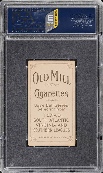 1909-11 T206 Dolly Stark, OLD MILL, SOUTHERN LEAGUER PSA 3 VG PWCC-E (MGD2)