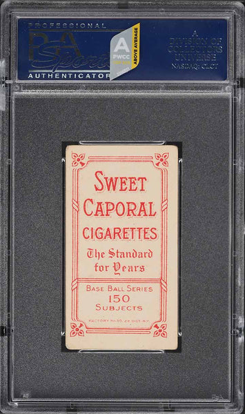 1909-11 T206 Bobby Wallace HOF SWEET CAPORAL 150/30 PSA 3.5 VG+ PWCC-A (MGD2)