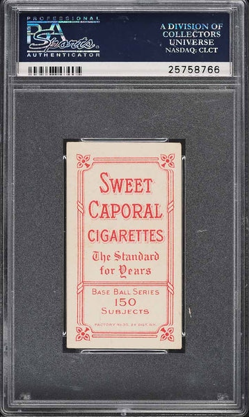 1909-11 T206 Al Bridwell PORTRAIT, NO CAP, SWEET CAPORAL 150/30 PSA 4.5 VGEX+ (MGD2)