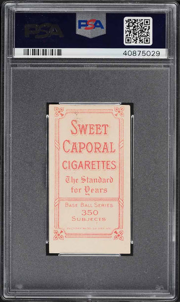 1909-11 T206 Charlie Starr Boston, SWEET CAPORAL 350/30 PSA 5 EX (MGD2)