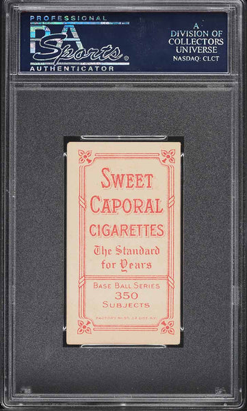 1909-11 T206 Charley Carr Indianapolis, SWEET CAPORAL 350/30 PSA 4 VGEX (MGD2)