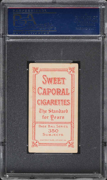 1909-11 T206 George Davis CHICAGO HOF, SWEET CAPORAL 350/25 PSA 4 VGEX (MGD2)